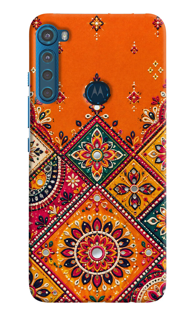 Kutch Glow Motorola One Fusion Plus Hard Case Back Cover by Casekaro