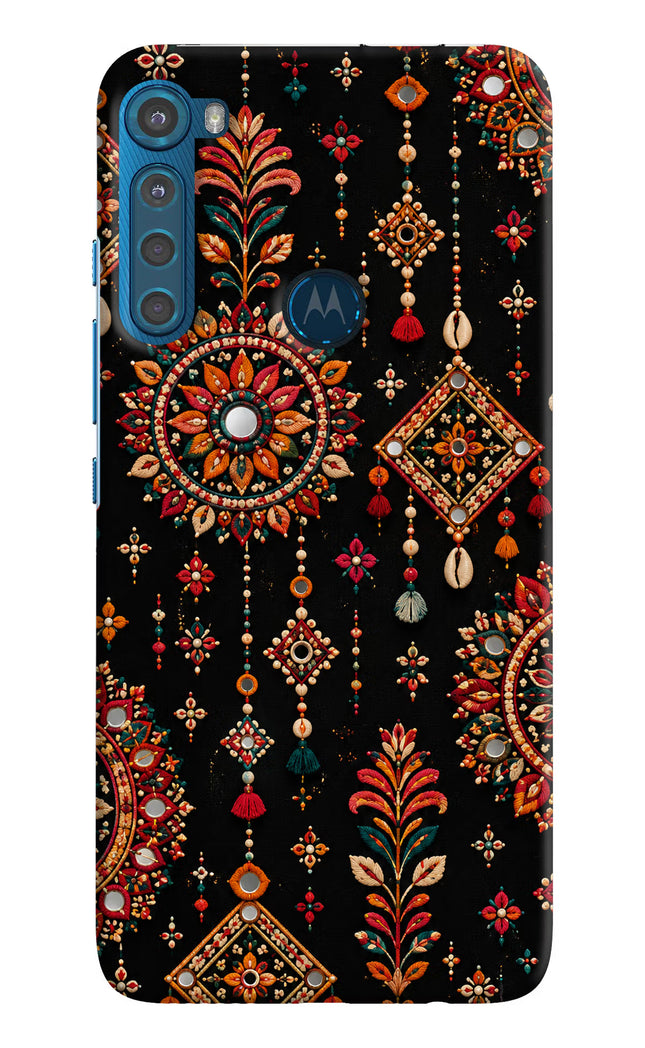 Boho Noir Motorola One Fusion Plus Hard Case Back Cover by Casekaro