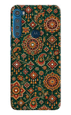 Green Pataka Motorola One Fusion Plus Hard Case Back Cover by Casekaro