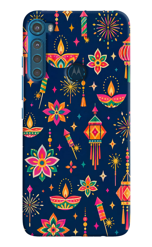 Festive Pop Motorola One Fusion Plus Hard Case Back Cover by Casekaro
