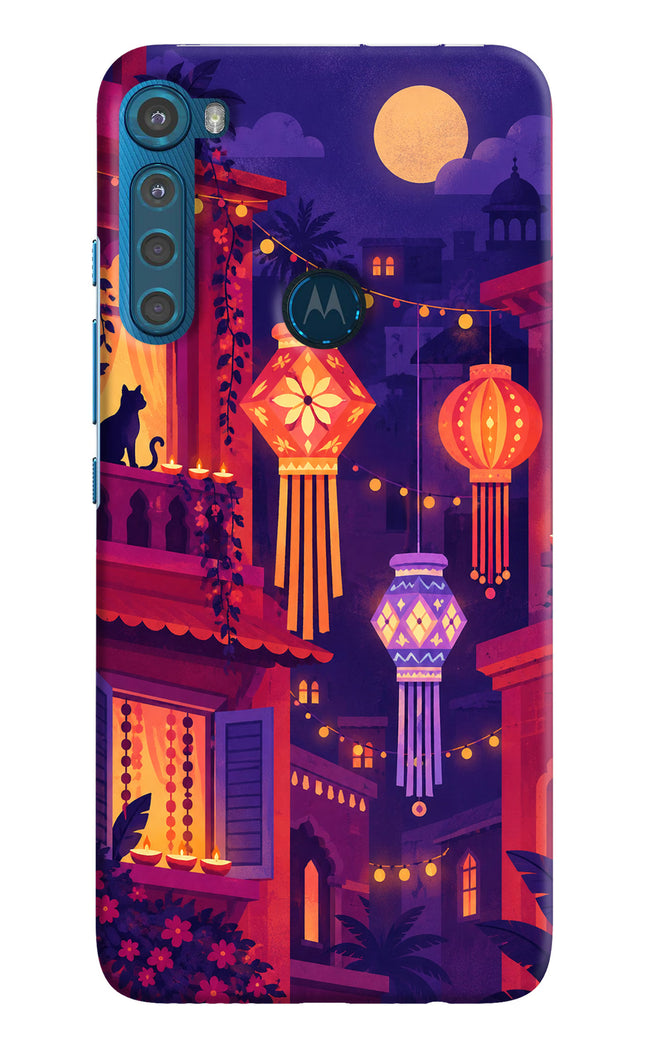 Lantern Lane Motorola One Fusion Plus Back Cover