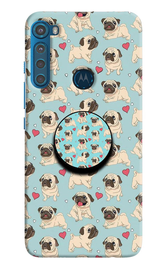 Pug Dog Motorola One Fusion Plus Pop Case by Casekaro
