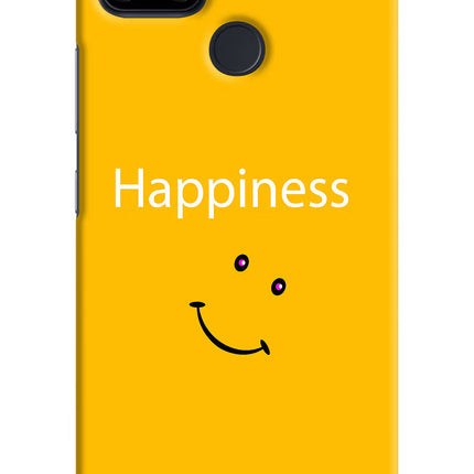 Happiness With Smiley Realme Narzo 30A Hard Case Back Cover by Casekaro