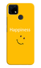Happiness With Smiley Realme Narzo 30A Hard Case Back Cover by Casekaro