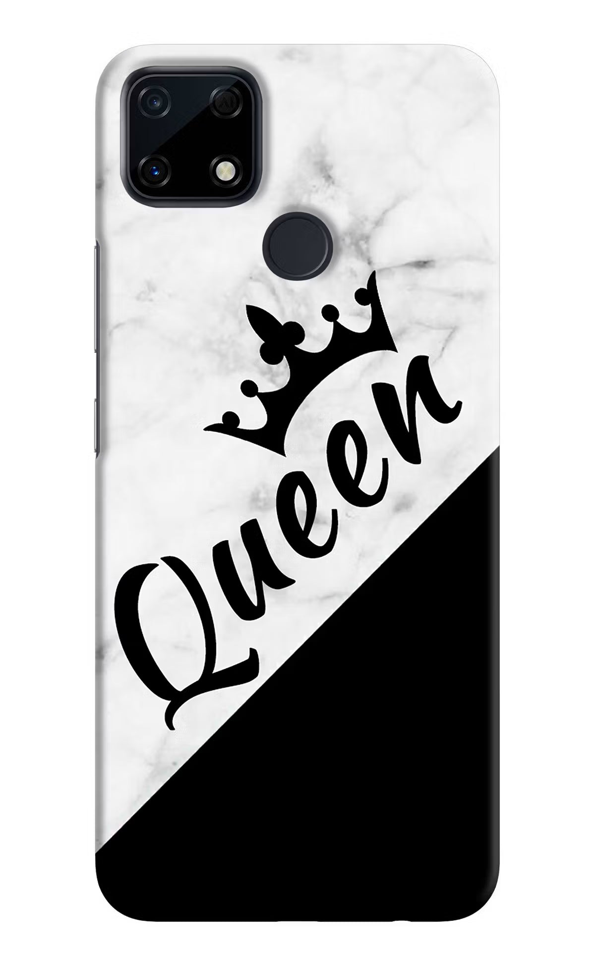 Queen Realme Narzo 30A Hard Case Back Cover by Casekaro
