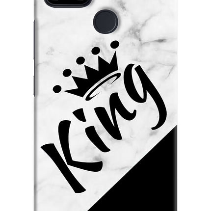 King Realme Narzo 30A Hard Case Back Cover by Casekaro