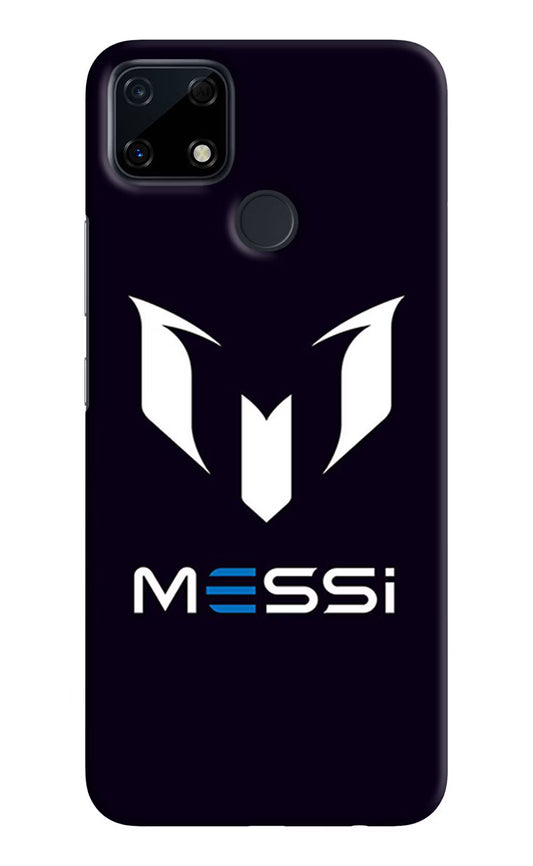Messi Logo Realme Narzo 30A Hard Case Back Cover by Casekaro