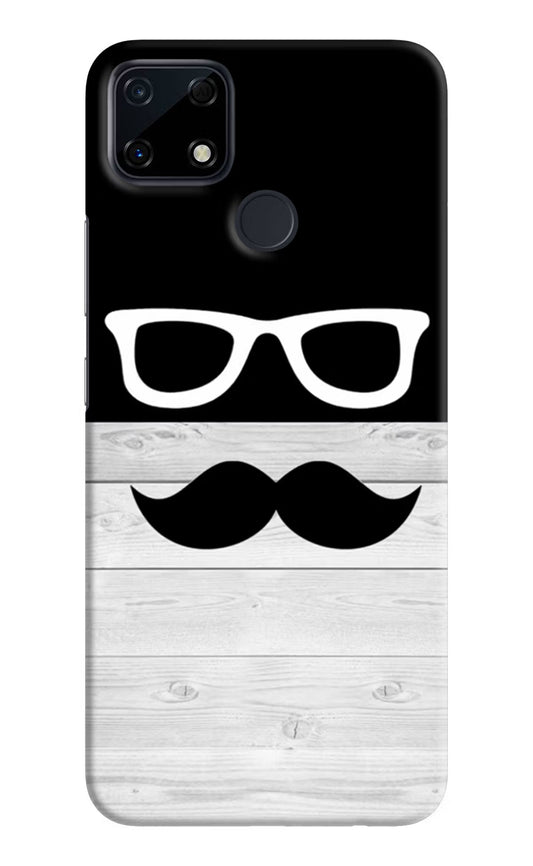Mustache Realme Narzo 30A Hard Case Back Cover by Casekaro