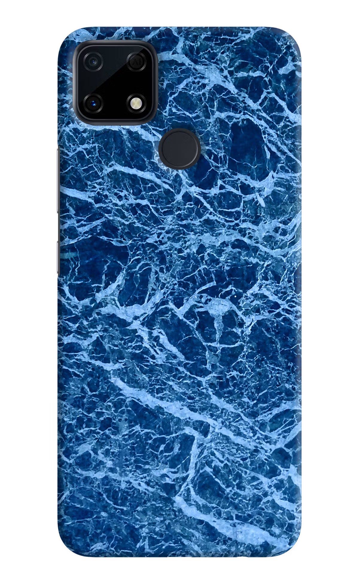 Blue Marble Realme Narzo 30A Hard Case Back Cover by Casekaro