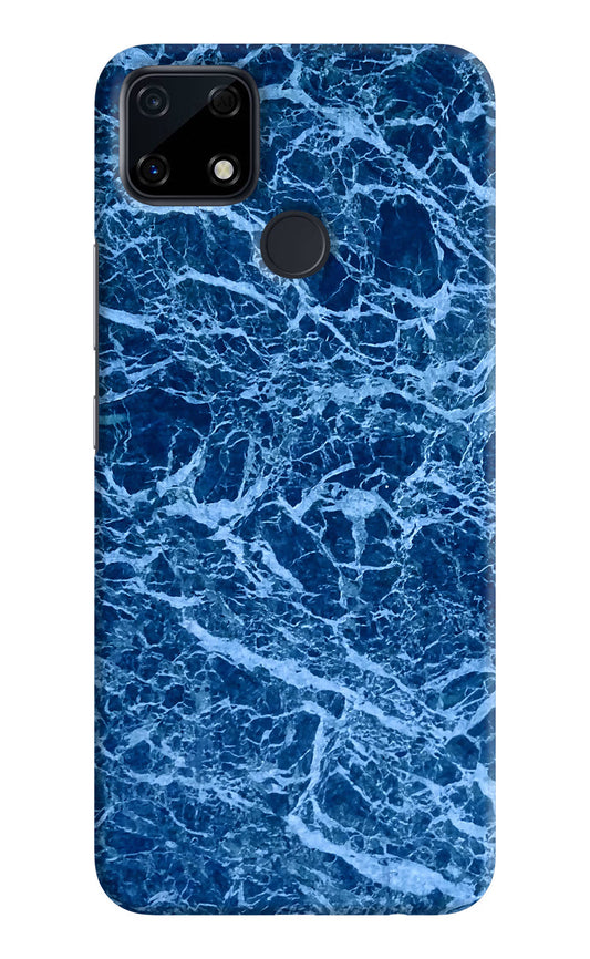 Blue Marble Realme Narzo 30A Hard Case Back Cover by Casekaro