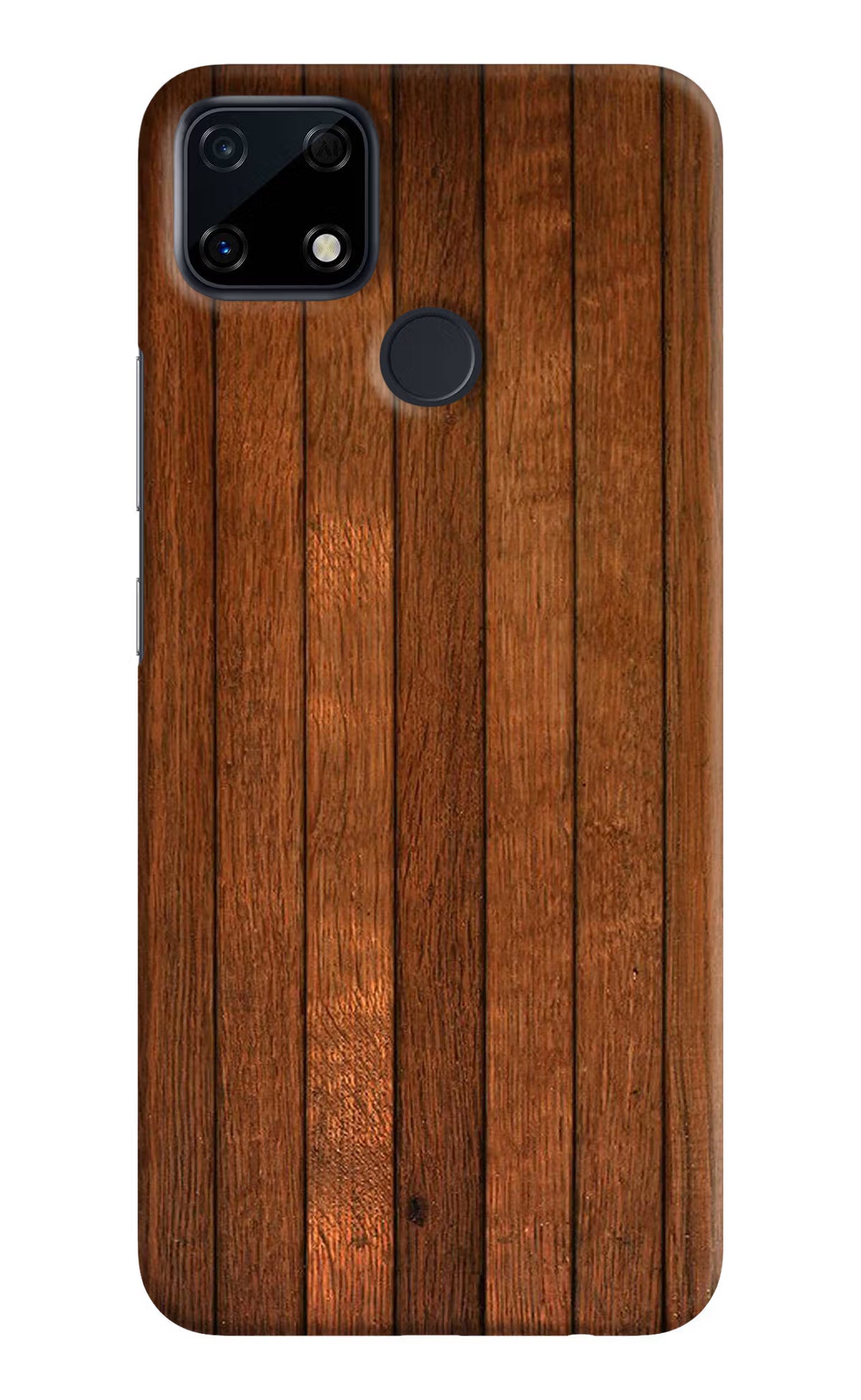 Wooden Artwork Bands Realme Narzo 30A Hard Case Back Cover by Casekaro