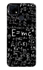 Physics Formula Realme Narzo 30A Hard Case Back Cover by Casekaro