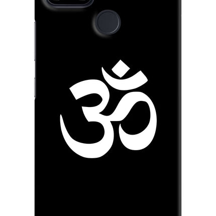Om Realme Narzo 30A Hard Case Back Cover by Casekaro