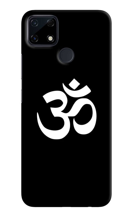 Om Realme Narzo 30A Hard Case Back Cover by Casekaro