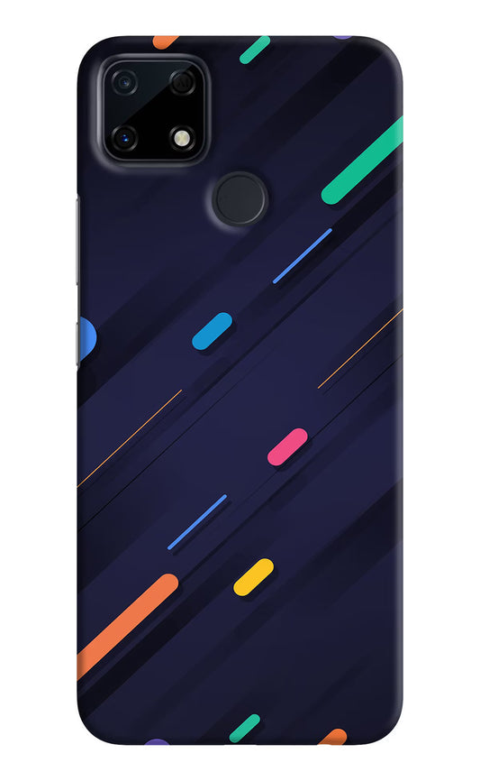 Abstract Design Realme Narzo 30A Hard Case Back Cover by Casekaro