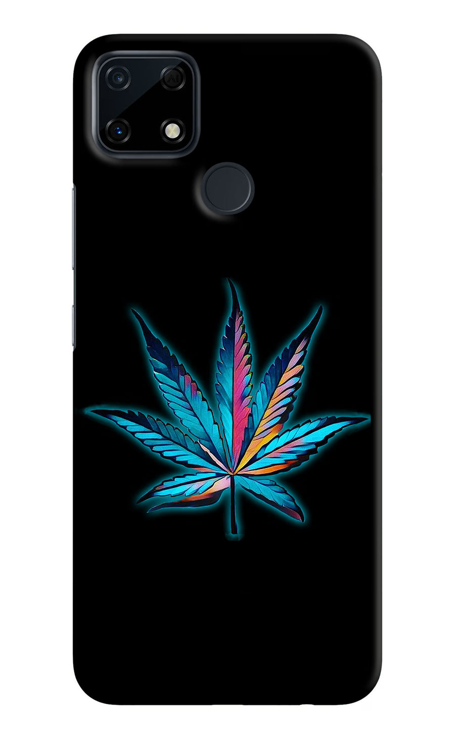 Weed Realme Narzo 30A Back Cover, Hard case