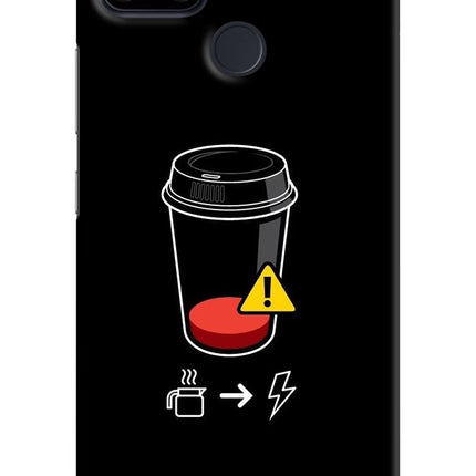 Coffee Realme Narzo 30A Hard Case Back Cover by Casekaro