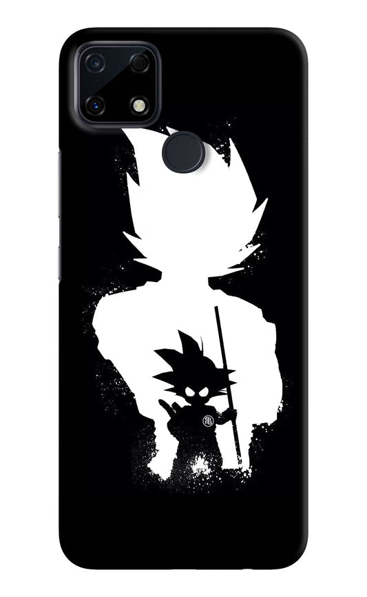 Goku Shadow Realme Narzo 30A Hard Case Back Cover by Casekaro