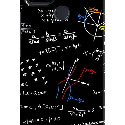Mathematics Formula Realme Narzo 30A Hard Case Back Cover by Casekaro