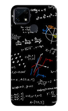Mathematics Formula Realme Narzo 30A Hard Case Back Cover by Casekaro