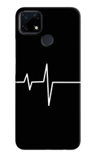 Heart Beats Realme Narzo 30A Hard Case Back Cover by Casekaro