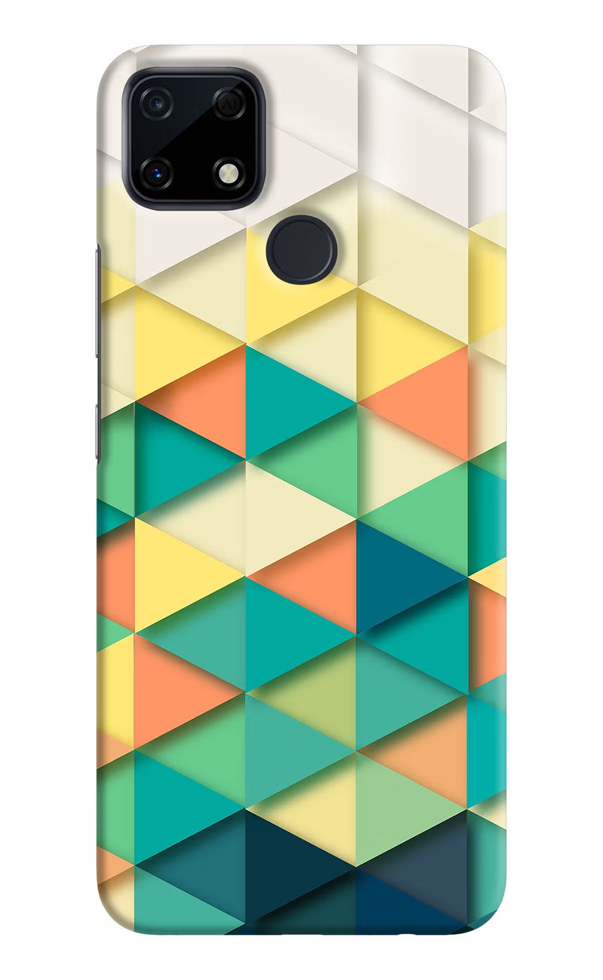 Abstract Realme Narzo 30A Hard Case Back Cover by Casekaro