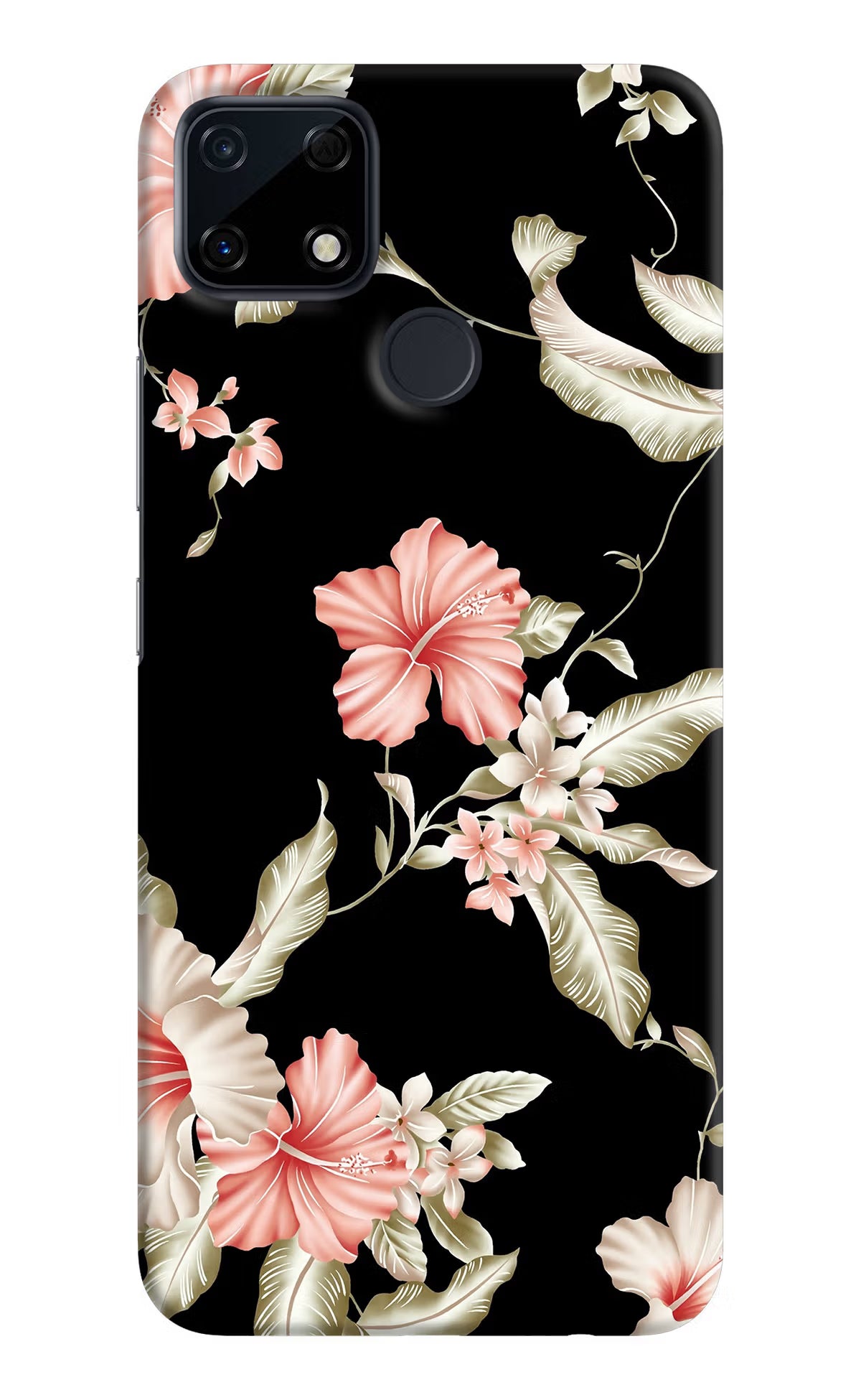 Flowers Realme Narzo 30A Hard Case Back Cover by Casekaro