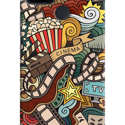 Cinema Abstract Realme Narzo 30A Hard Case Back Cover by Casekaro