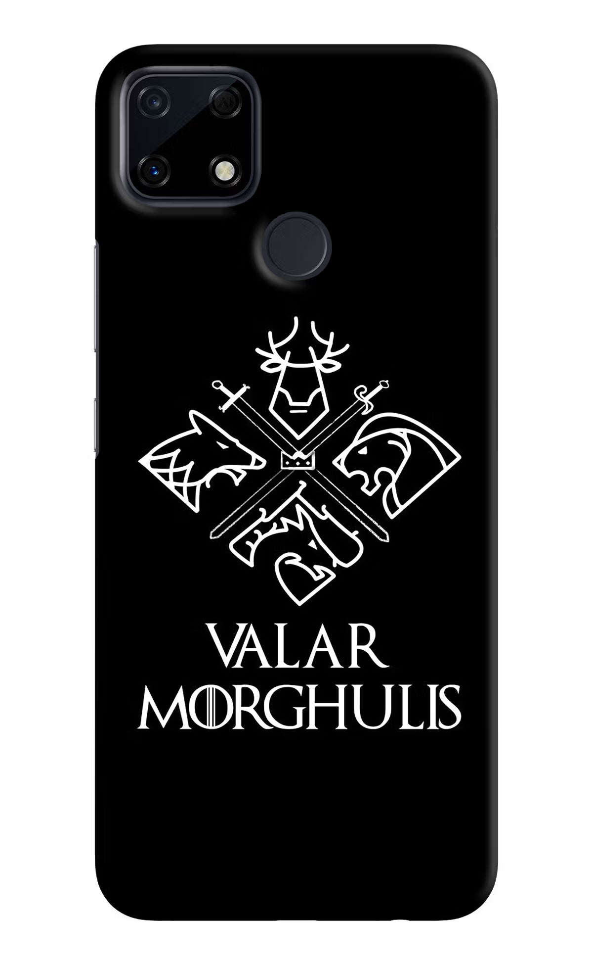 Valar Morghulis | Game Of Thrones Realme Narzo 30A Hard Case Back Cover by Casekaro