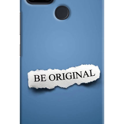 Be Original Realme Narzo 30A Hard Case Back Cover by Casekaro