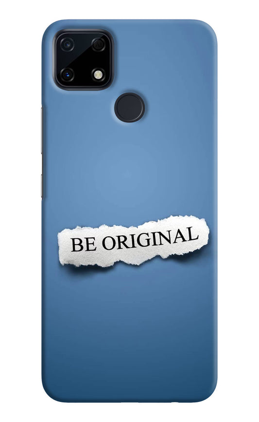 Be Original Realme Narzo 30A Hard Case Back Cover by Casekaro