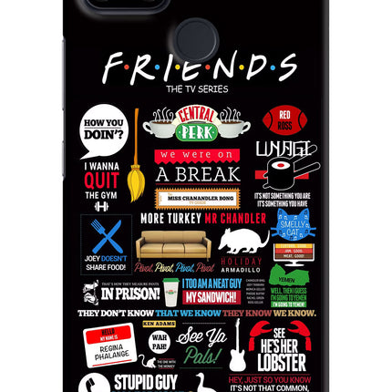 FRIENDS Realme Narzo 30A Hard Case Back Cover by Casekaro