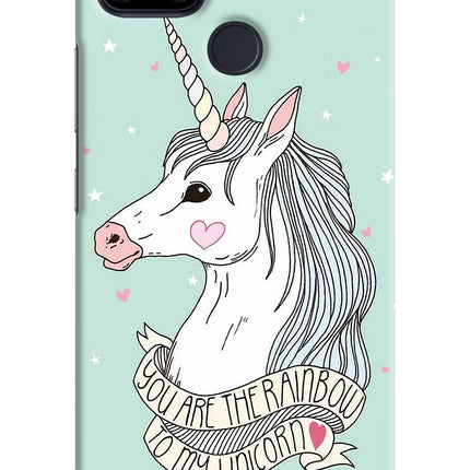 Unicorn Wallpaper Realme Narzo 30A Hard Case Back Cover by Casekaro