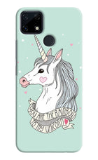 Unicorn Wallpaper Realme Narzo 30A Hard Case Back Cover by Casekaro