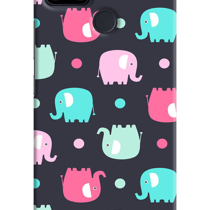 Elephants Realme Narzo 30A Hard Case Back Cover by Casekaro