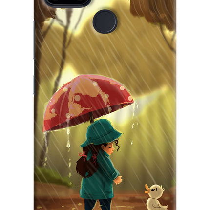 Rainy Day Realme Narzo 30A Hard Case Back Cover by Casekaro