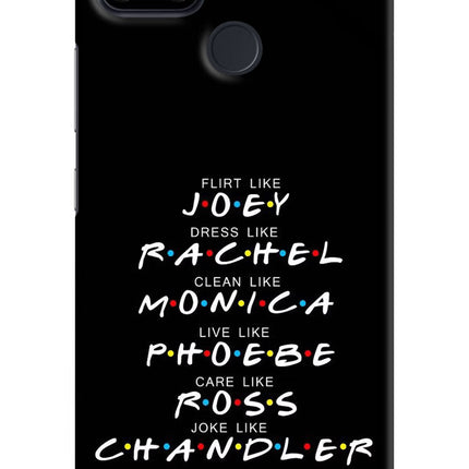 FRIENDS Character Realme Narzo 30A Hard Case Back Cover by Casekaro