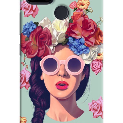 Pretty Girl Realme Narzo 30A Hard Case Back Cover by Casekaro