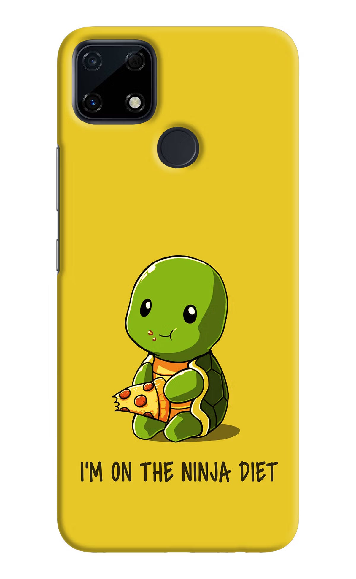 I'm on Ninja Diet Realme Narzo 30A Hard Case Back Cover by Casekaro