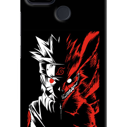 Naruto Two Face Realme Narzo 30A Hard Case Back Cover by Casekaro
