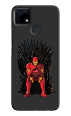 Ironman Throne Realme Narzo 30A Hard Case Back Cover by Casekaro