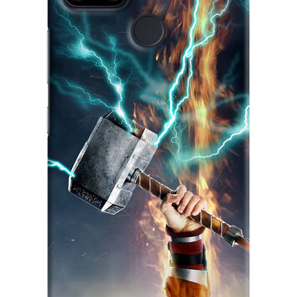 Thor Hammer Mjolnir Realme Narzo 30A Hard Case Back Cover by Casekaro