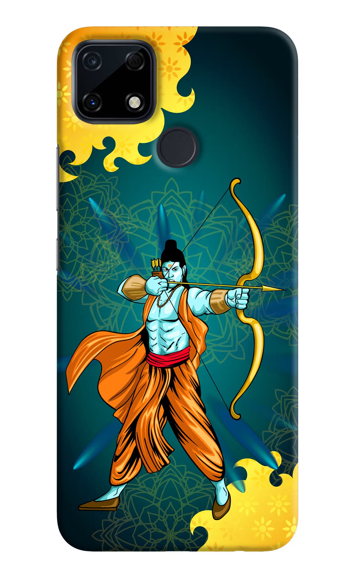 Lord Ram - 6 Realme Narzo 30A Hard Case Back Cover by Casekaro