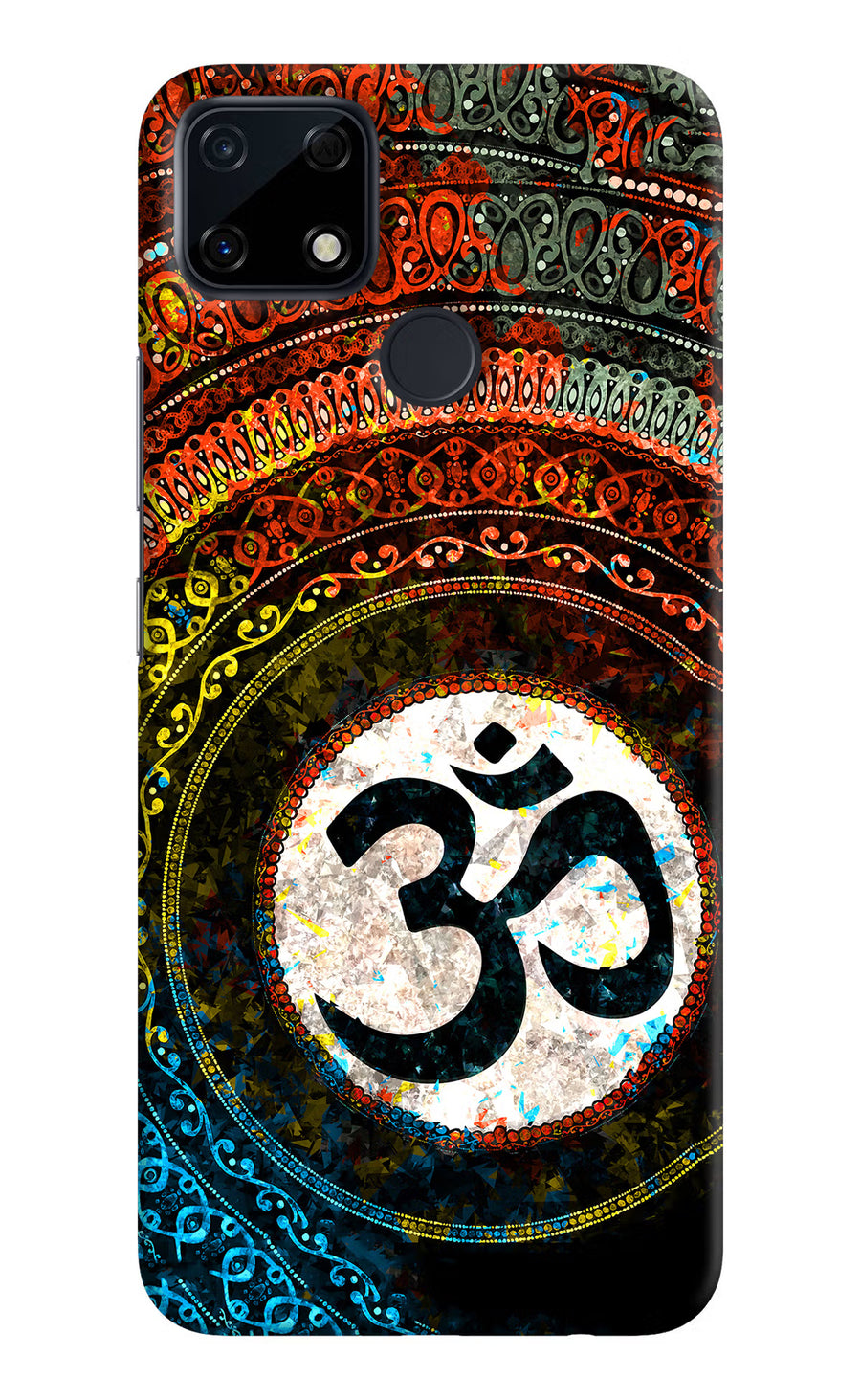 Om Cultural Realme Narzo 30A Back Cover, Hard case