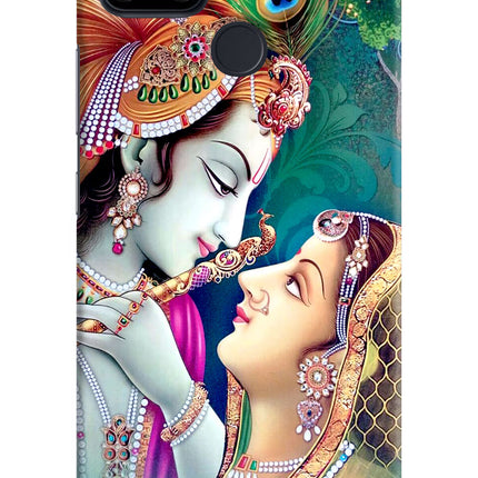 Lord Radha Krishna Realme Narzo 30A Hard Case Back Cover by Casekaro