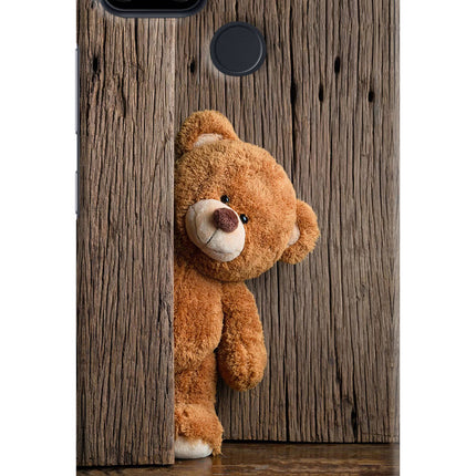 Teddy Wooden Realme Narzo 30A Hard Case Back Cover by Casekaro