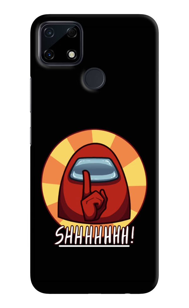 Among Us Shhh! Realme Narzo 30A Hard Case Back Cover by Casekaro