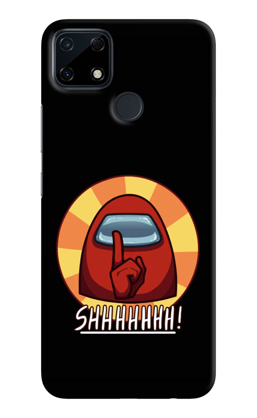 Among Us Shhh! Realme Narzo 30A Back Cover, Hard case