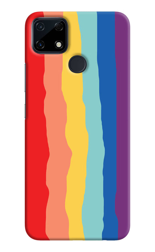 Rainbow Realme Narzo 30A Hard Case Back Cover by Casekaro