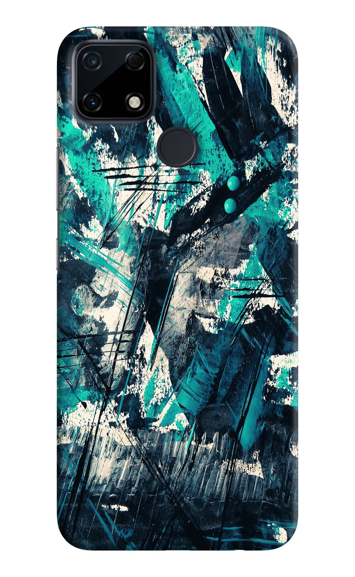 Artwork Realme Narzo 30A Hard Case Back Cover by Casekaro